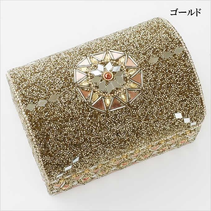 ビーズウッド宝箱L キラキラ 小物入れ ボックス 収納 アンティーク