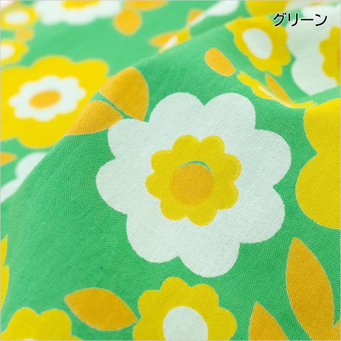 のれん レトロフラワー おしゃれ かわいい 花柄 フラワー レトロ POP