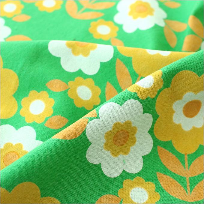 ランチマット レトロフラワー 花柄 かわいい ランチョンマット