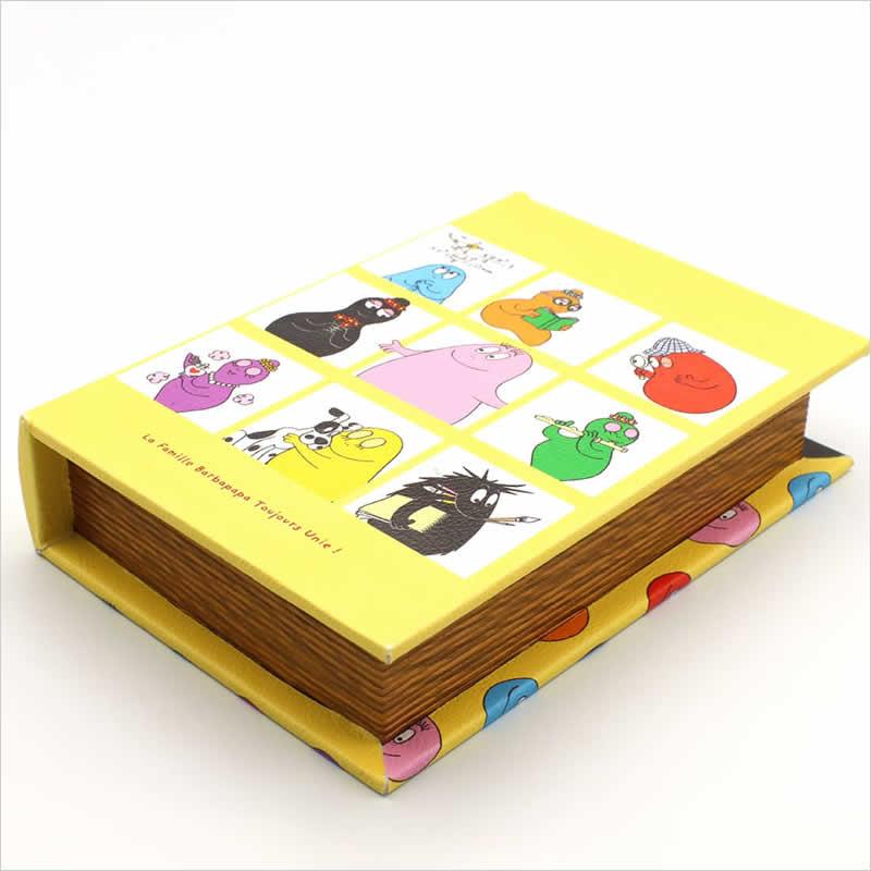 バーバパパ 5 ジャーナル総集編　雑誌コレクション　フランス語　ヴィンテージ ブックボックス S バーバパパ 収納 小物入れ ボックス 本 洋書