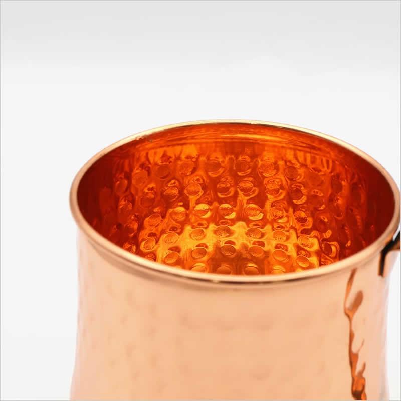 シン ヴィンテージ 未使用 コッパー マグカップ 5客 銅製 槌目 コッパー マグカップ 槌目 食器 マグ カップ コップ グラス 銅 銅製