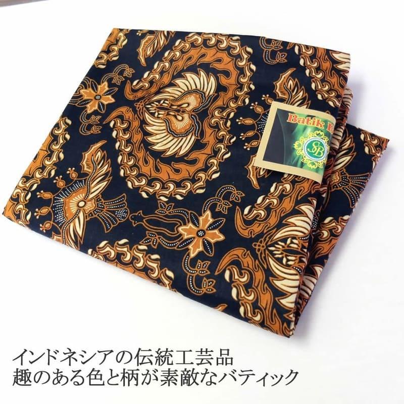 バティック−028 インドネシアのろうけつ染め アジアン雑貨 布