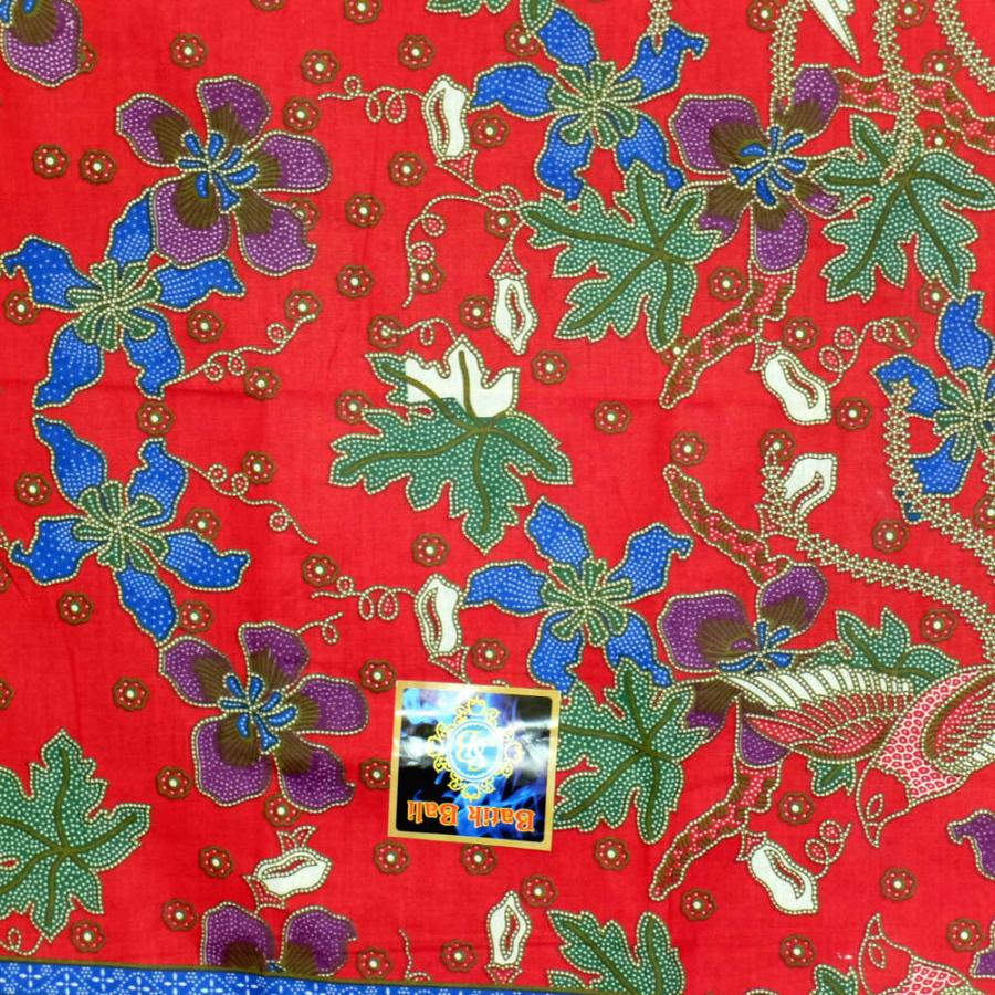 バティック−044 インドネシアのろうけつ染め 生地 アソロ ジャワ