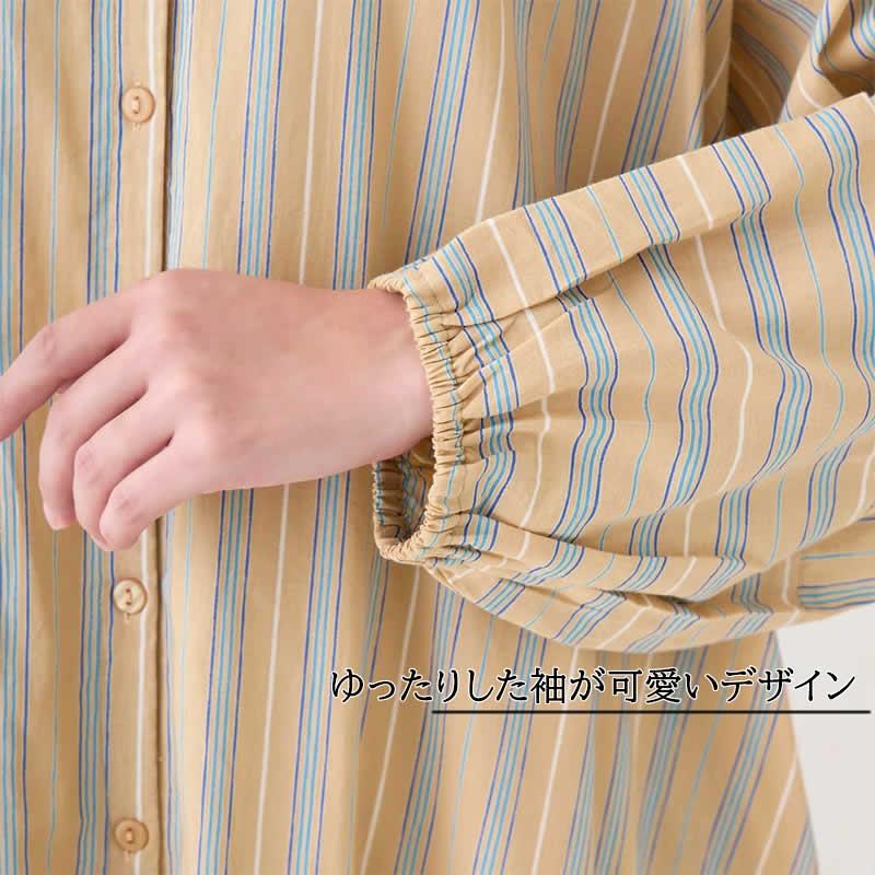 PORINA ポリーナ ワンピース ストライプ エスニック レディース ロング