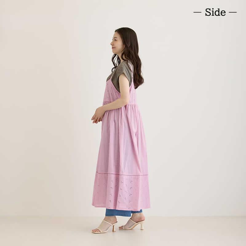 PORINA キャミワンピース シフリー レディース ロングチュニック