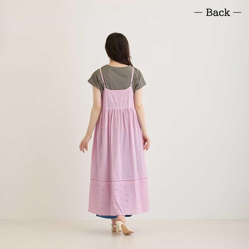 PORINA キャミワンピース シフリー レディース ロングチュニック