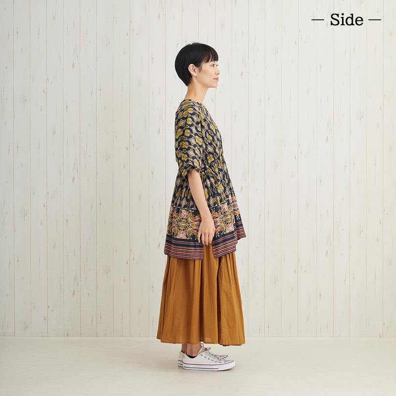 チュニック オリエンタルポップ 春夏 レディース トップス ブロック