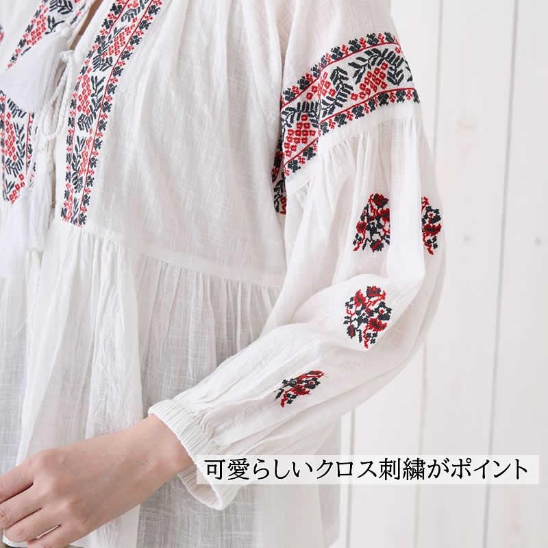 Shanti シャンティシャンティ ブラウス プリクラーサ レディース 春 夏