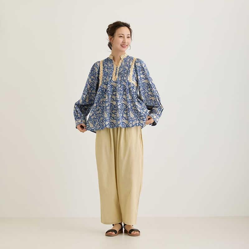 Shanti シャンティシャンティ プルオーバー シックブロック レディース
