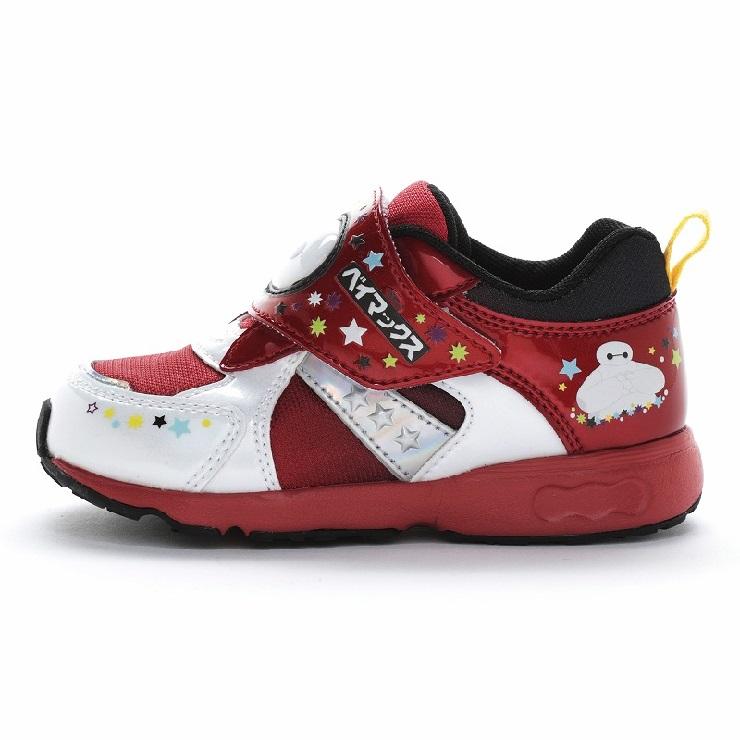 MoonStar ベイマックス スニーカー 3E 幅広 キッズ ディズニー 靴 DN