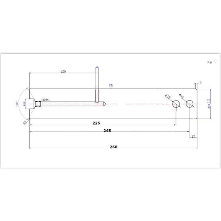 建設機械 バケットピン ピン径35／38／40ミリ 全長260ミリ