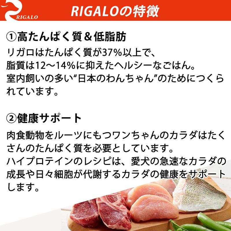 リガロ　ハイプロテインレシピ　７歳以上用　シニア　ラム　12kg リガロ ハイプロテインレシピ シニア(7歳以上用) ラム RIGLRRHA