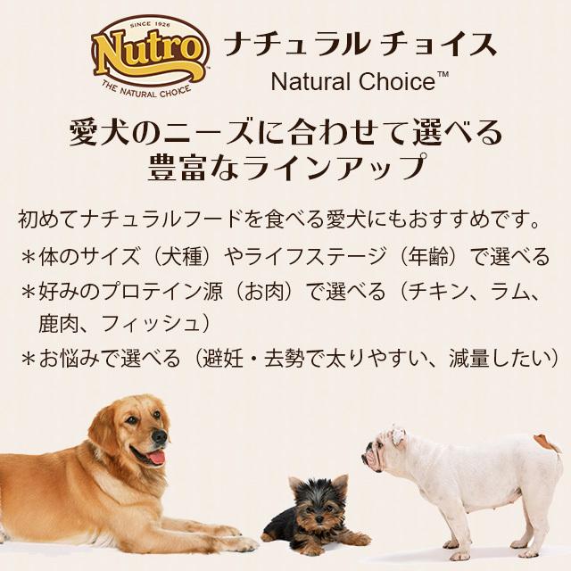 4袋セット ニュートロ ナチュラルチョイス スペシャルケア 減量用 全犬種用 成犬用 ラム＆玄米 [4kg×4袋] 正規品 ND387｜nutro-galenus｜03