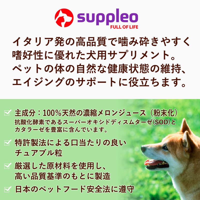 2個セット) 犬用サプリメント SUPPLEO(サプレオ) 免疫＋関節 0.55g×30 