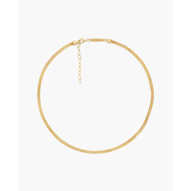 ネックレス ハンドメイド ゴールドアクセサリー ｜Snake chain necklace gold plated｜nuts-and-coffee｜07