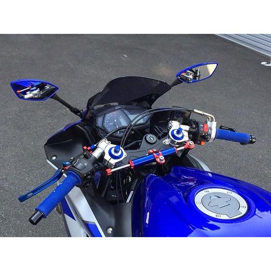 YZF-R25 YZF-R3 (14-18) アルミ製 セパレートハンドルキット SNIPER スナイパー SP0022B｜nuts-berry｜02