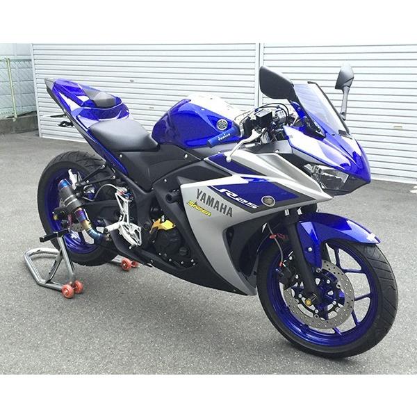 YZF-R25 YZF-R3 (14-18) MT-25 MT-03 エンジンスライダー 赤