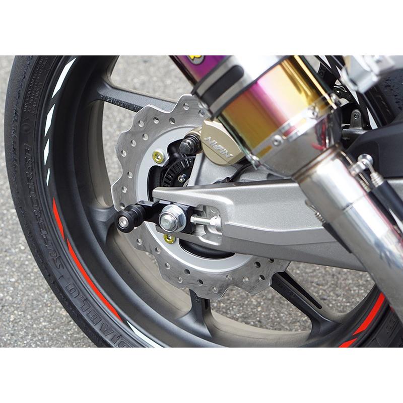 CBR250RR MC51 アルミ製 スタンドフック 黒 SNIPER スナイパー