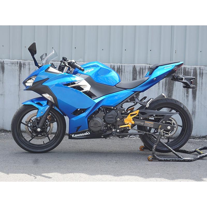 Ninja NINJA250 NINJA400 Z250 Z400 ABS対応 バックステップ 青 SNIPER