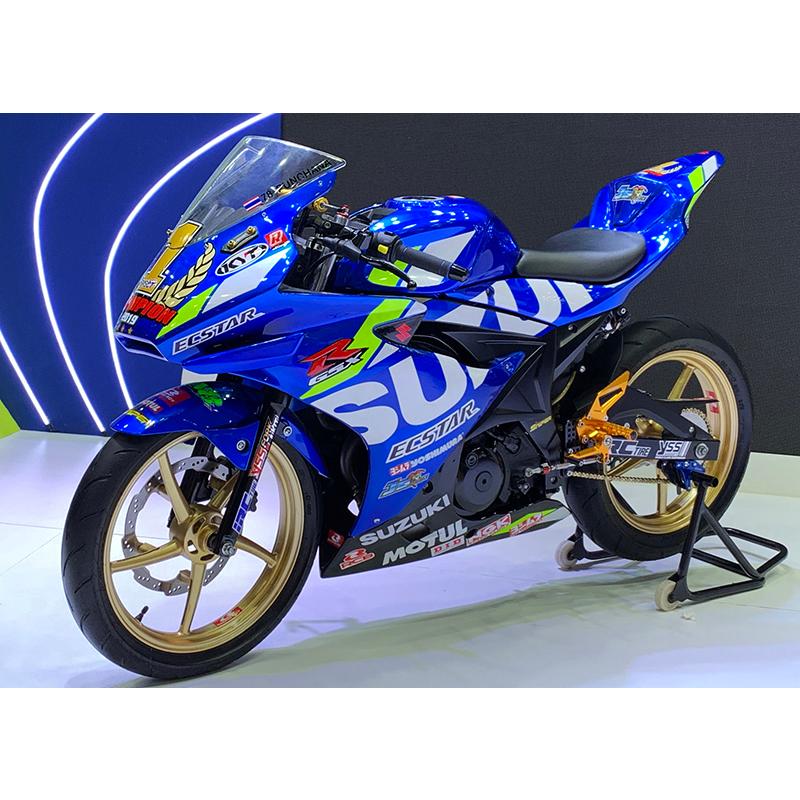 GSX GSX-R125 GSX-S125 バックステップ黒 ABS対応4ポジション＋ 