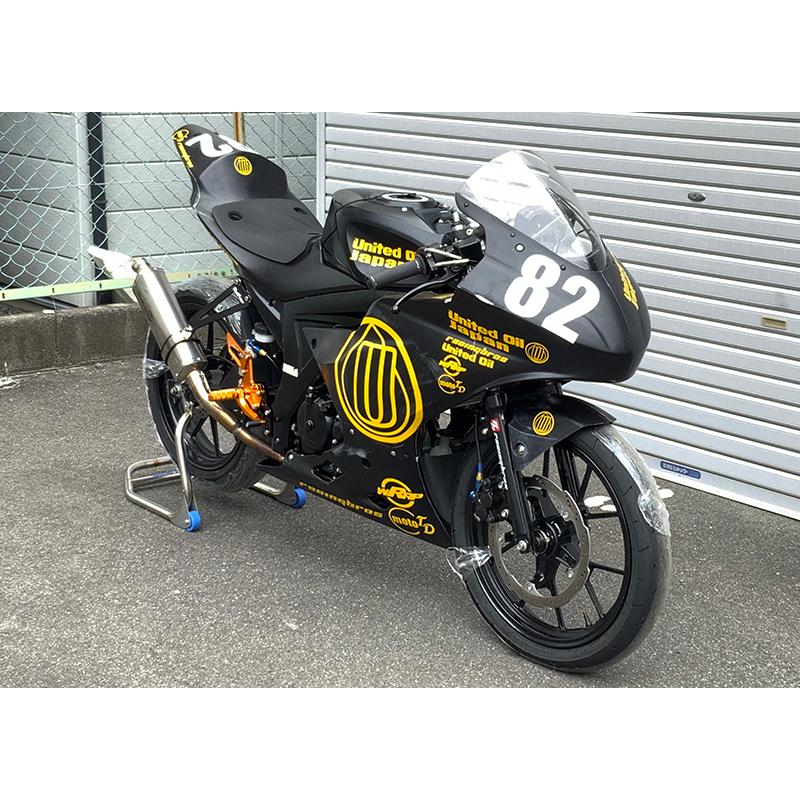 GSX GSX-R125 GSX-S125 バックステップ赤 ABS対応4ポジション＋