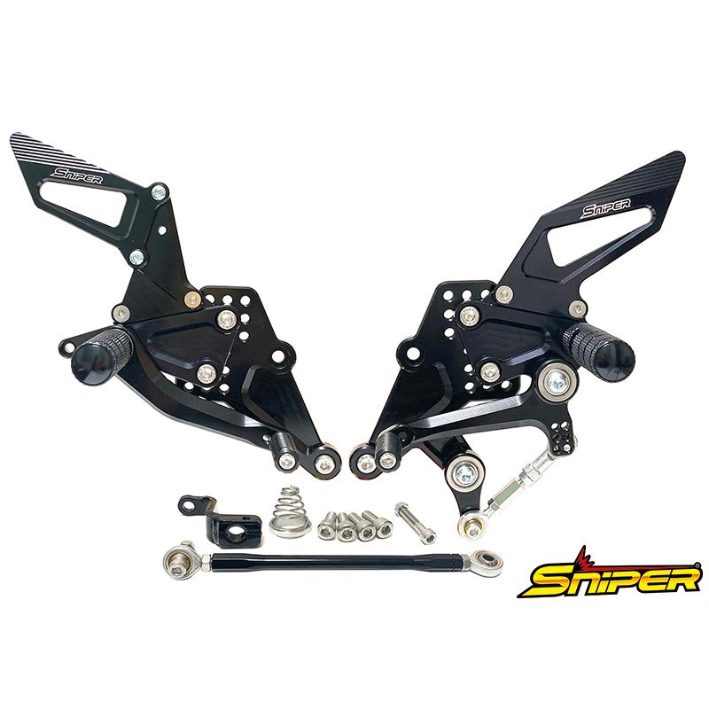ホンダ CBR250RR MC51 バックステップ黒 ABS対応3ポジション+ ホンダ CBR250RR MC51 バックステップ黒 ABS対応3ポジション+