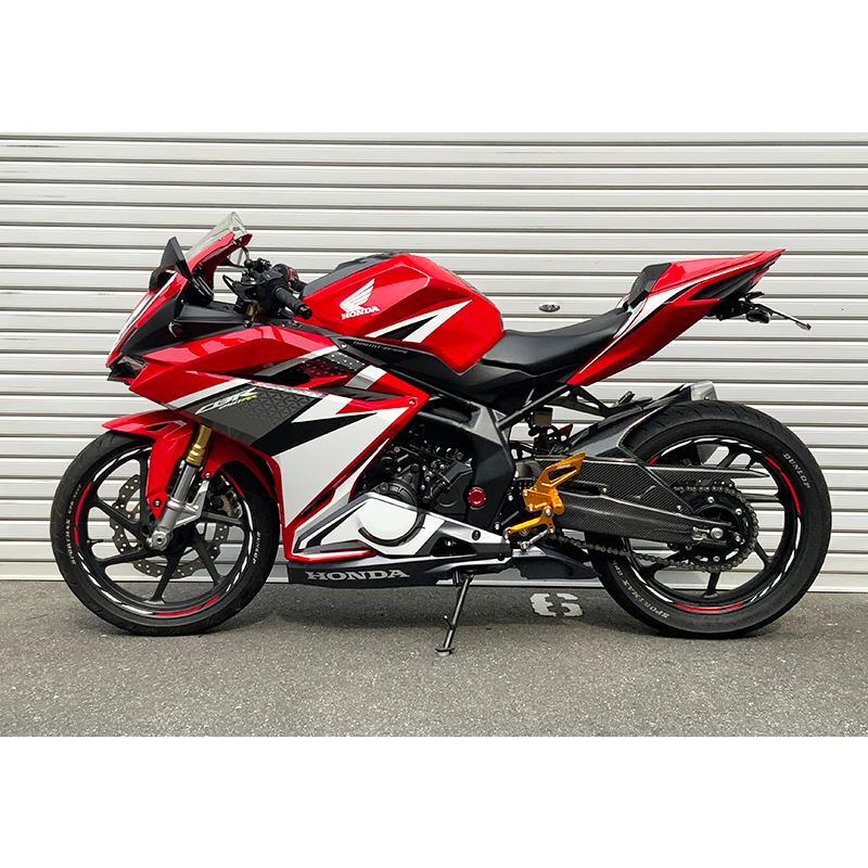ホンダ（HONDA） CBR250RR MC51 ストリート用 バックステップ黒 SNIPER