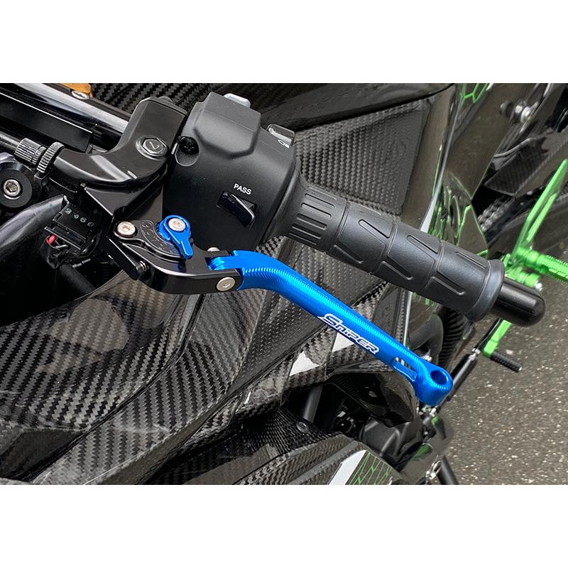 Ninja NINJA ZX-25R ZX-4R 6段階アジャスター 可倒式 クラッチレバー