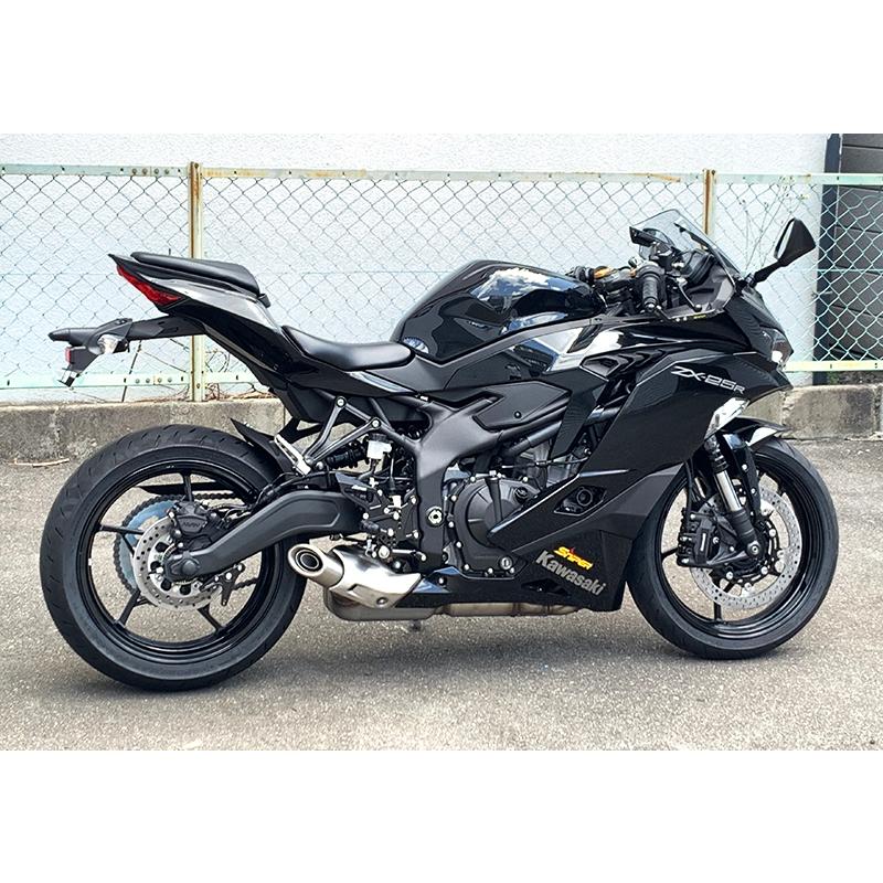 SPK PRO シフター 黒 NINJA ZX-25R ZX-4R SE ストリート用 バックステップ 黒 クイック