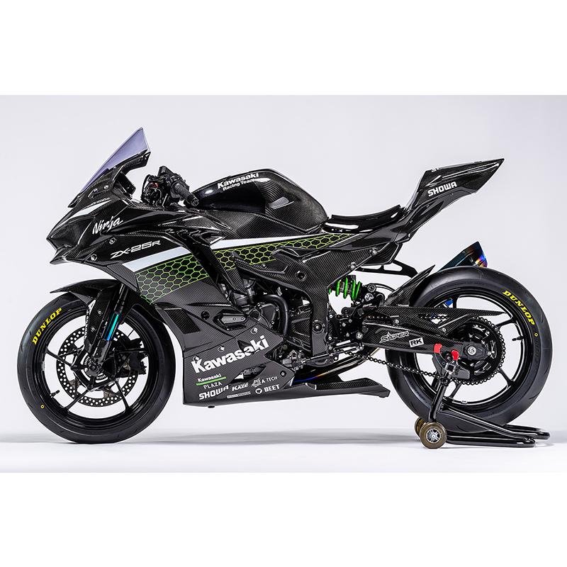 Ninja NINJA ZX-25R ZX-4R SE ストリート用 バックステップ 黒 Ninja NINJA ZX-25R ZX-4R SE ストリート用 バックステップ 黒