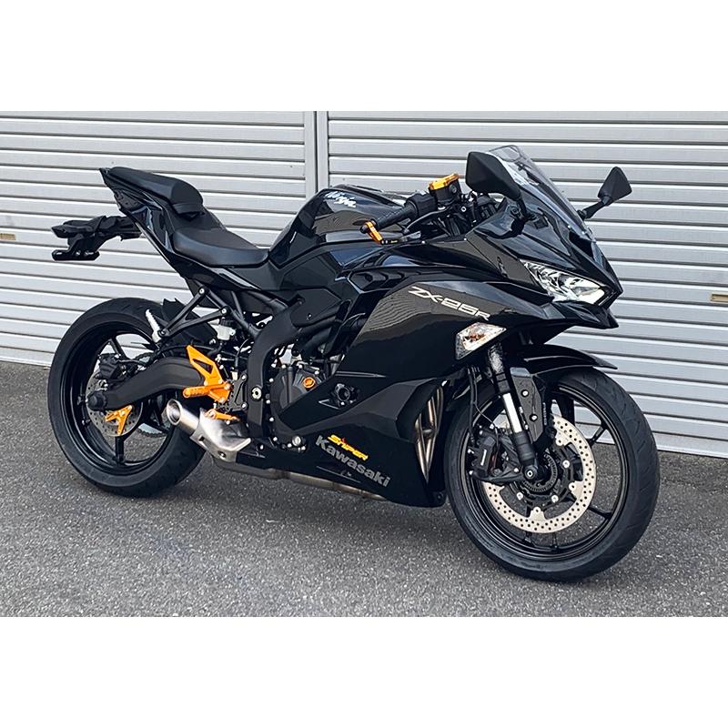 cik商品 Ninja NINJA ZX-25R ZX-4R SE ストリート用 バックステップ 金