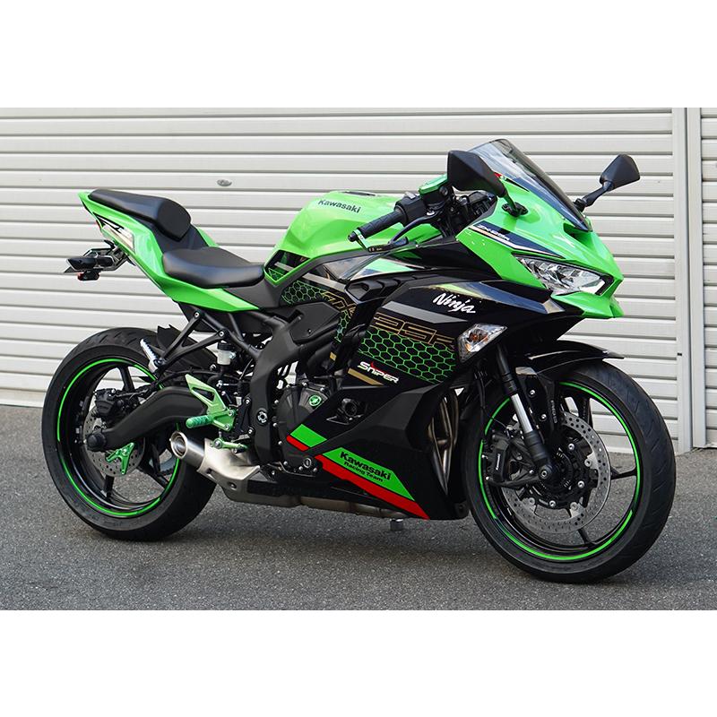 NINJA ZX-25R ZX-4R アルミ製 フェンダーレスキット SNIPER スナイパー SP0103K1｜nuts-berry｜14