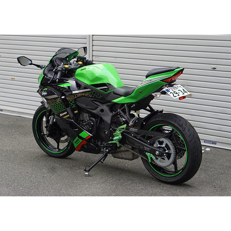 NINJA ZX-25R ZX-4R アルミ製 フェンダーレスキット SNIPER スナイパー SP0103K1｜nuts-berry｜04