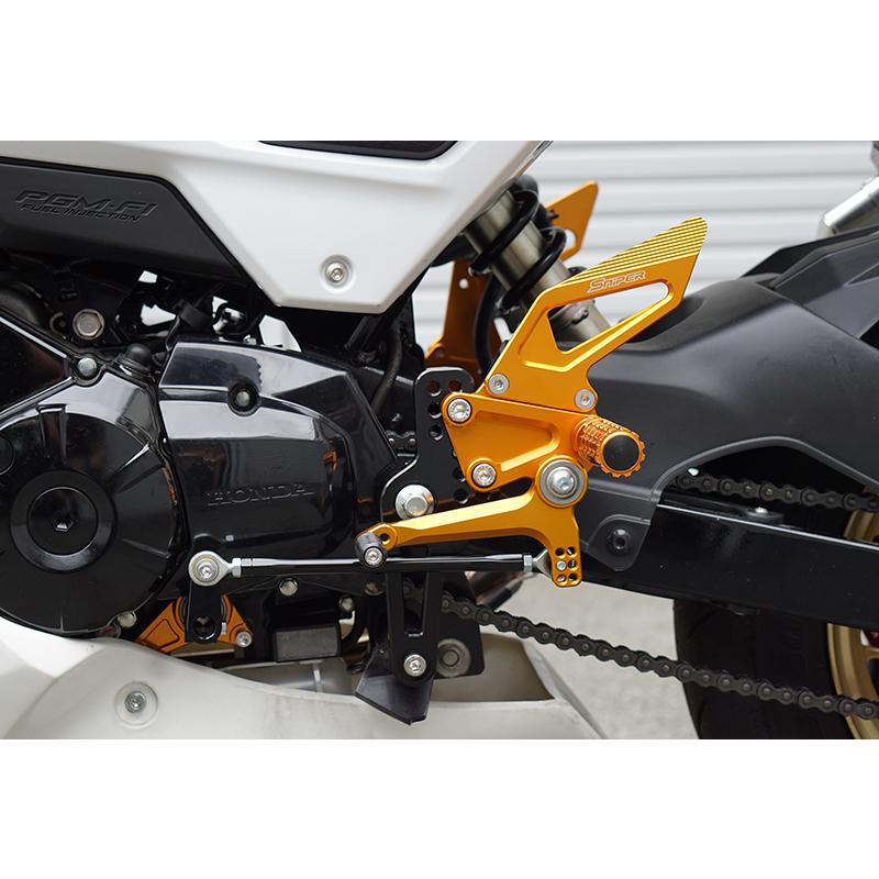 グロム（ホンダ） GROM グロム MSX125 JC61 レース用 バックステップ