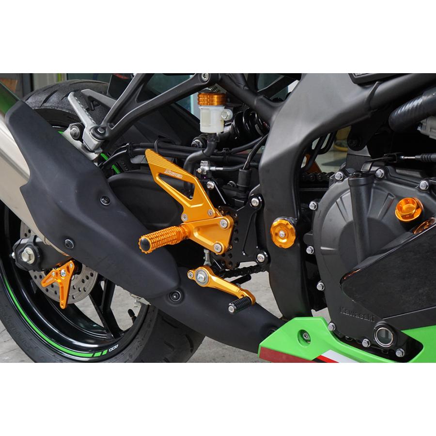 NINJA ZX-25R ZX-4R フレームホールキャップ 金 SNIPER スナイパー SP0132GD｜nuts-berry｜06