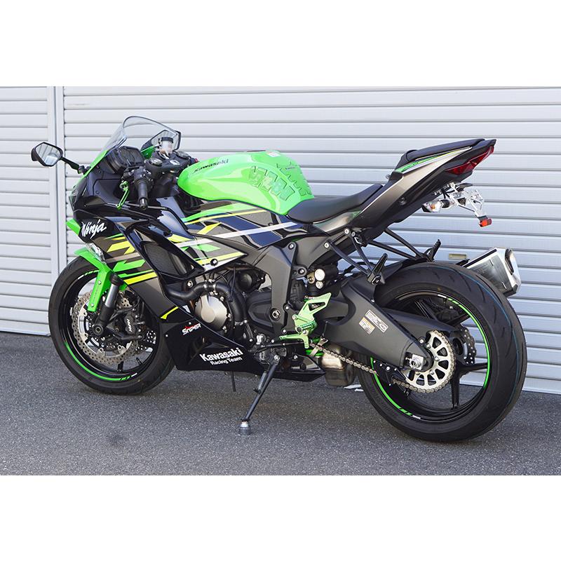 Ninja NINJA ZX-6R ZX636 バックステップ 金 SNIPER スナイパー