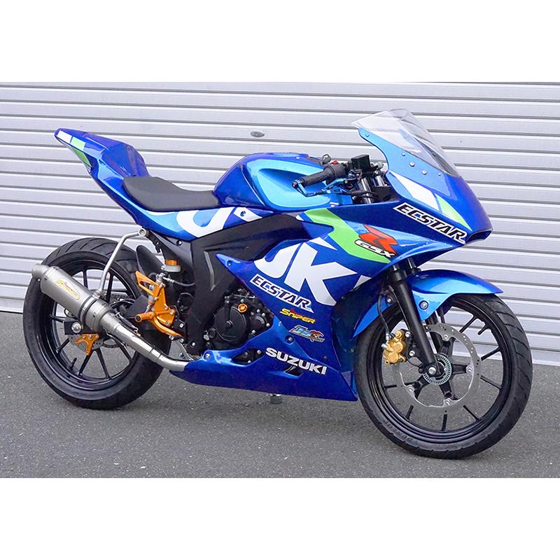 GSX-R125 GSX-S125 (20.2-)　6段階アジャスター 可倒式 クラッチレバー＆ブレーキレバーセット 黒 SNIPER スナイパー SP0146BK｜nuts-berry｜05