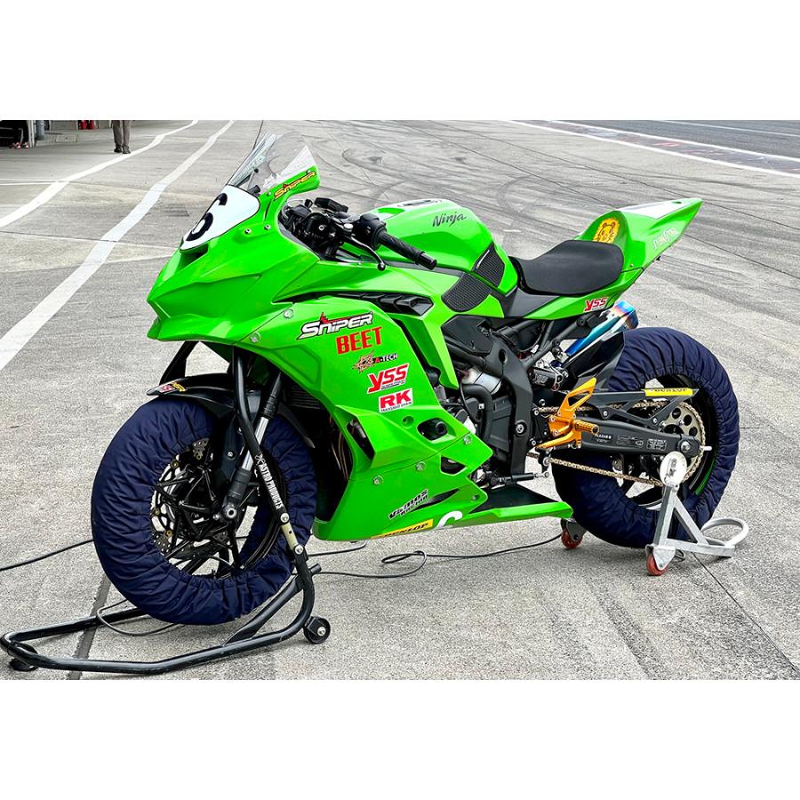 NINJA ZX-25R フロントホイール変換キット JP250対応 SNIPER スナイパー SP0147F｜nuts-berry｜04