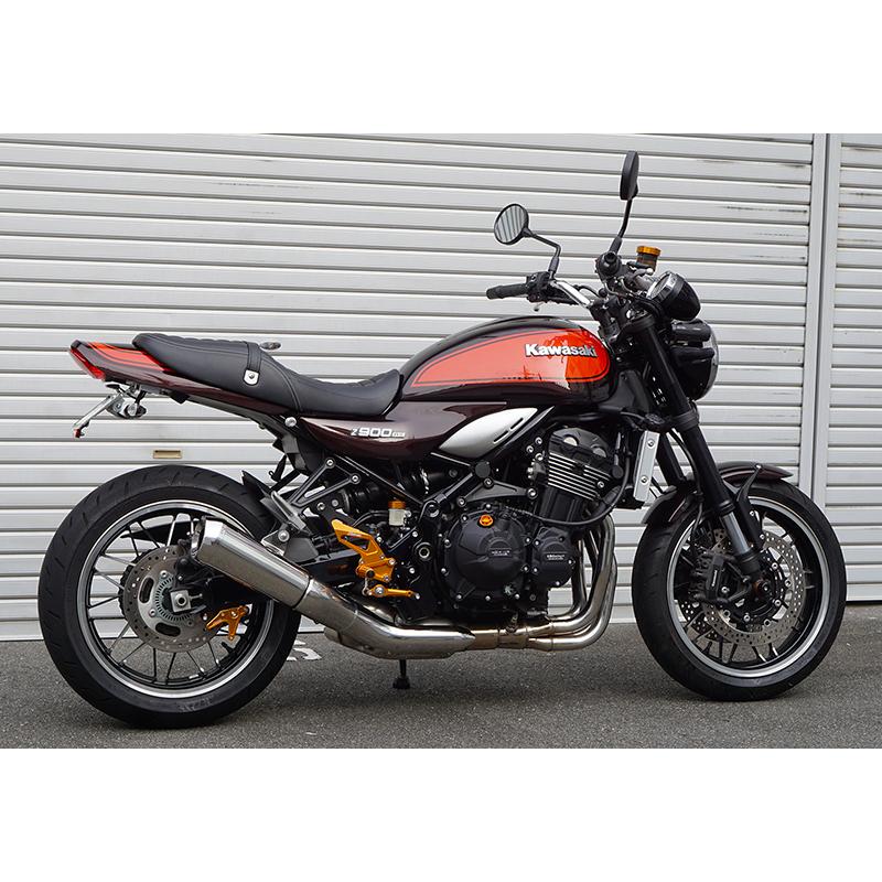 カワサキ（Kawasaki） Z900RS バックステップ 黒 SNIPER スナイパー