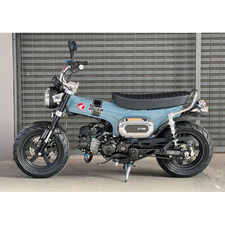 ホンダ GROM JC92 Dax125/ダックス125 レーシングスタンドフック 青