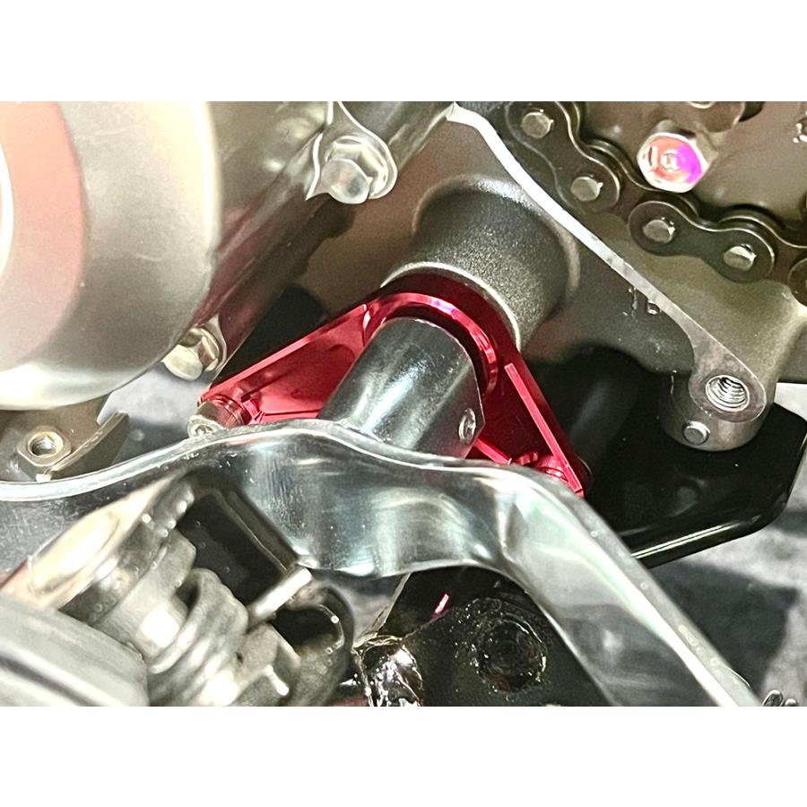 ハンターカブ CT125 JA65 モンキー125 JB03 シフトシャフト サポートホルダー 黒 SNIPER スナイパー SP0162BK｜nuts-berry｜02