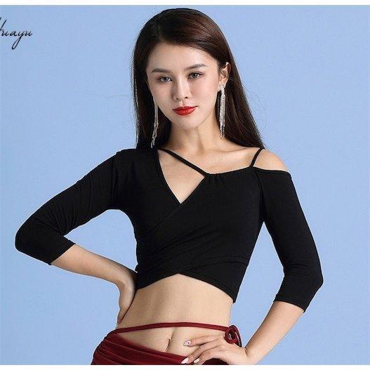 最大69%OFFクーポン ベリーダンスウェア 社交ダンス トップス 上着