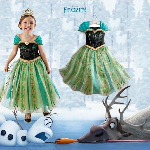 ハロウィン 衣装 子供 仮装 マント付き エルサ風 キッズ コスプレ ディズニー ドレス アナと雪の