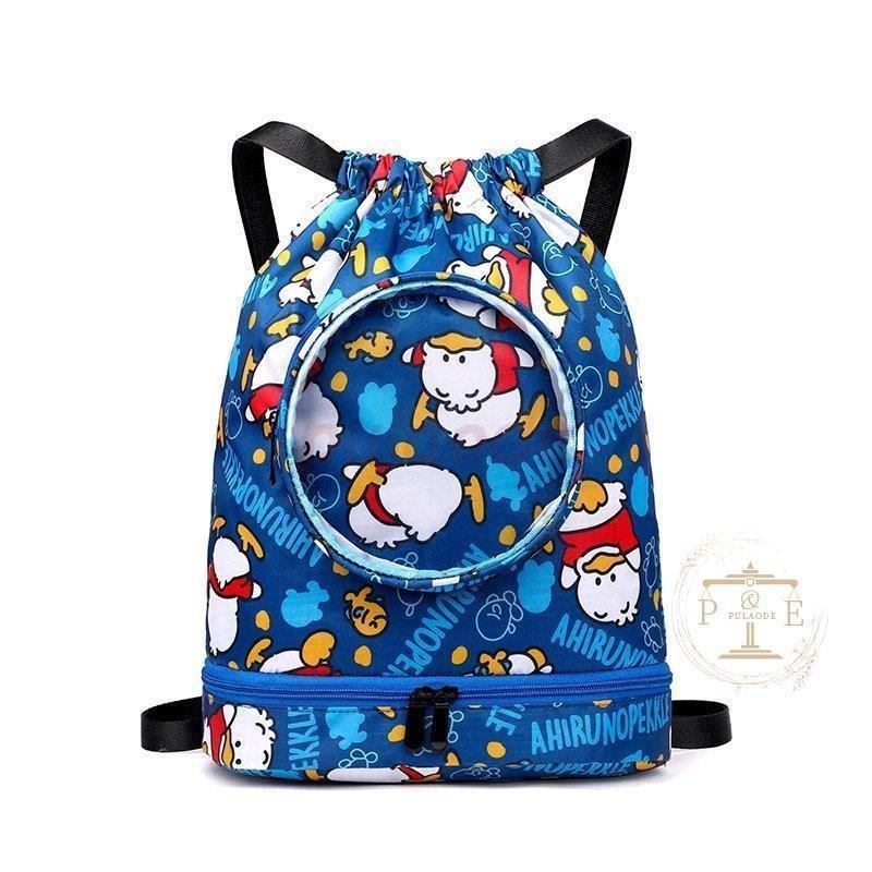 プールバッグ 女の子 ナップサック 2層式 キッズ おしゃれ 子供 ビーチバッグ プールバック スイムバッグ プール 水泳 スイミング Pneqtrq8u1 Anzanatitlan Org