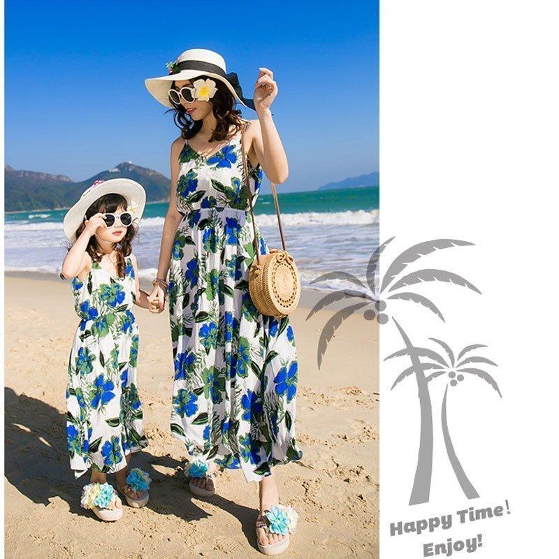 親子コーデ アロハシャツ メンズ レディース アロハシャツ 親子 ペアルック ベビー 親子お揃い 親子ペア 花柄ワンピース リゾートワンピース お揃いコーデ Lieumaflxp ファッション Kccc Uk