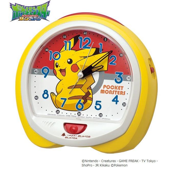 セイコー Seiko 目覚まし時計 置き時計 Cq423y ピカチュウ ポケットモンスター サン ムーン おしゃべり スイープ 静か 音がしない Cq423y セイコークロック公式専門店 Nuts 通販 Yahoo ショッピング