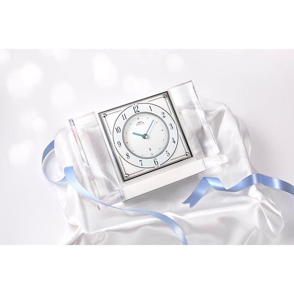 SEIKO EMBLEM セイコーエンブレム 置き時計 [HW564W] Amazon.co.jp: SEIKO EMBLEM セイコーエンブレム 置き時計 [HW564W