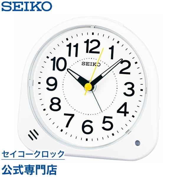 セイコー Seiko 目覚まし時計 商店 置き時計 Kr510w 079円 自動点灯ライト2 スイープ 音がしない 静か