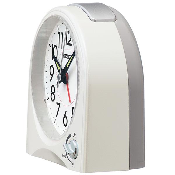 SEIKO（セイコー） 目覚まし時計 置き時計 KR520W スイープ 静か 音が