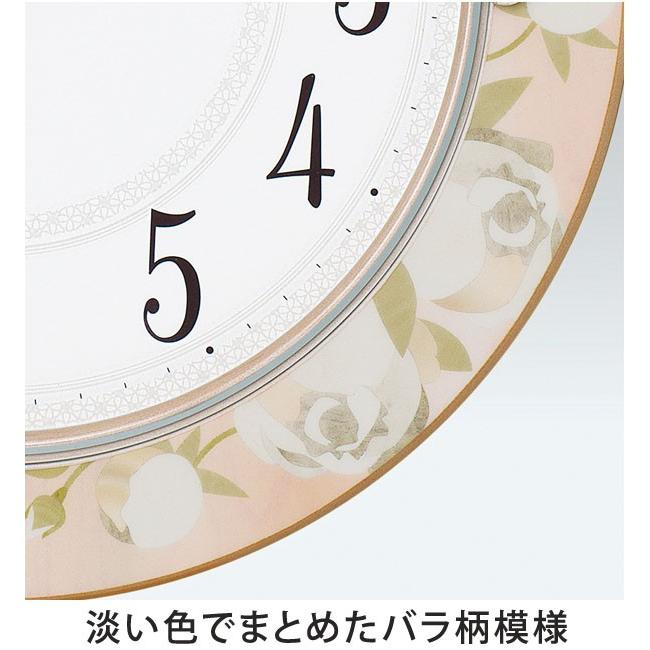 掛け時計 セイコー SEIKO 壁掛け KX220P 電波時計 スイープ 静か 音が